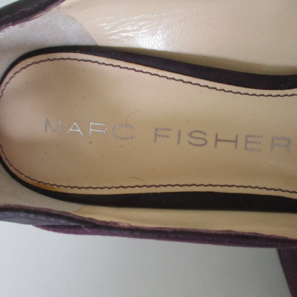 Marc Fisher "Violat 2" Womens Plum .5" Platform Peep w/3.5" Heel NWOB - Size 7M - Picture 7 of 11